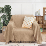 MEETSKY Couch Cover for Small Sofa Cover, Couch Protector, Couch Protector, Single Sofa Covers, Sofa Covers, Couch Covers for Dogs, Couch Protector(71"x91", M, Sand)