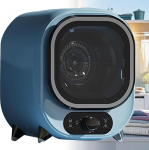 Kaasaskantav kondensatsioonikuivati, kompaktne ja kaasaskantav, 0,8 kg mahutavusega, lauale sobiv lahendus, sobib kodudesse, korteritesse ja haagissuvilasse, Sinine