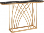 Foyer-Sofatisch Schmal Nordic Marmor Dekoration Konsole Tisch Wohnzimmer Gold Eisen Ende