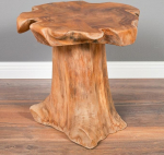 Melaya Teakist k&uuml;ljelaud Looduslik l&auml;bim&otilde;&otilde;t ca 45 cm Solid Coffee Table &Ouml;&ouml;laud &Ouml;&ouml;laud
