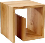 Jan Kurtz k&uuml;ljelaud tammepruun 42 x 42 x 42 cm