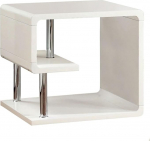 Furniture of America End/Side/Nesting lauad, puit, valge