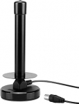 August DTA250 - suure v&otilde;imsusega Freeview TV antenn - kaasaskantav digitaalne sise- ja v&auml;lisantenn USB TV-tuunerile/DVB-T televisioonile/DAB raadiole - magnetilise alusega