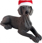 Sandicast Weimaraner j&otilde;uluvana m&uuml;tsiga j&otilde;ulukaunistus