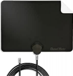 Channel Master FLATenna siseruumide digitaalne HDTV antenn, 12-tolline koaksiaalkaabel, suurep&auml;rane vastuv&otilde;tu ulatus ja signaali usaldusv&auml;&auml;rsus, toetab 4K Smart TV-d, OTA ringh&auml;&auml;lingut ja NextGen'i.