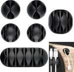 Kabel-Clips f&uuml;r Ger&auml;te, Suurbritannia, Kabel-Clips, wei&szlig;, Kabelmanagement-Clips, flache Kabel-Clips, Kabel-Clips, Kabel-Clips, Kabel-Clips, Management f&uuml;r PC, USB-Ladekabel, Zuhause, B&uuml;ro, Auto,