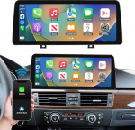 Ninetom autoraadio 12,3-tolline puuteekraan juhtmevaba Carplay ja Android autoga 2009-2013 BMW 3 seeria E90 E91 E92 E93 koos CIC s&uuml;steemiga, toetab Mirrorlink, kaamera, navigeerimine