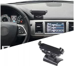 Autotelefoni hoidik Jaguar XF 2008-2015, auto keskkonsool, armatuurlaud, GPS-navigatsioonihoidik (Style B)