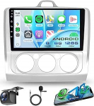 8 Core 6G+128G juhtmevaba Carplay Android autoraadio Ford Focus Mk2 Mk3 Exi MT 2 3 2004-2011 jaoks