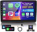 4G 64G VECHTEL 9-tolline Bluetooth autoraadio Fiat Ducato 2010/Citroen Jumper/Peugeot Boxer Carplay Android auto, DSP EQ, 1280 x 720, WiFi GPS Navi, Mirror Link, RDS/FM raadio 2 DIN koos AHD tagurdamisega