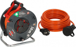 Brennenstuhl kaablirulli s&auml;&auml;stukomplekt 50 m Outdoor Garant V2 (valmistatud Saksamaal, IP44) + Brennenstuhl Bremaxx pikenduskaabel 10 m (valmistatud Saksamaal, IP44, kasutatav kuni -35 &deg;C, &otilde;li- ja UV-kindel).