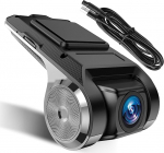 Inefala HD auto armatuurkaamera USB Dash Cam koos ADASiga, 170&deg; A+ super-laia nurga objektiiv k&otilde;rge resolutsiooniga piltide jaoks, WDR/1080P + 32GB TF kaart