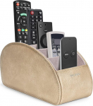 molshine 5-kohaline puldihoidja, PU nahast puldihoidja kontori korraldamiseks, TV puldi, k&uuml;ttejuhtimispuldi, meediam&auml;ngija, kontoritarvete, meigipintslite hoidja