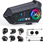 Mootorratta kiiver Bluetooth suusakiiver M&uuml;ra t&uuml;histav stereomuusika automaatne vastus IPX6 veekindel automaatne vastus nutikas m&uuml;ra / &auml;ratamine Siri 1000mAh