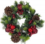 Kunstlik j&otilde;ulup&auml;rja Indoor Outdoor Natural Fruit Berries 25cm