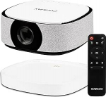 OVERMAX Multipic 4.5 FullHD 1080p LCD-projektor 2-in-1 projektor koos energiapanga autofookusega, trapetsikorrektsioon, WiFi Dual Band Bluetooth 5.1, 3000 luumenit, pildi suurus kuni 200 tolli, kaugjuhtimispult