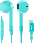 LUDOS Ferox USB C k&otilde;rvaklapid, 5-aastane garantii iPhone 16 15 Pro Max Plus Samsung Galaxy S24 S23 Ultra S22 S21 FE S20 A53 A54, USB Type C k&otilde;rvaklapid mikrofoniga In-Ear koos kaabliga iPad Pro -