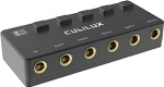 Cubilux passiivne 6,35 mm 5-Way Aux Audio Splitter, 5 kanalit 1/4 tolli mono / stereo TS TRS l&uuml;liti, 5 porti veerandtolline audio l&uuml;liti / l&uuml;liti k&otilde;rvaklappide, pedaalide, kitarri, klaviatuuri, stuudiomonitori jaoks