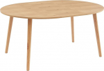 BA&Iuml;TA Oracle Oak Veneer Extendable Table 120 to 160 cm