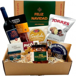 MAS PRODUCTOS ESP - Hispaania j&otilde;ulukorv "Feliz Navidad" - Hispaania erip&auml;rad - Kinkekorv meestele ja naistele - Kvaliteetne kingiidee