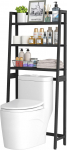 VASMIA Bamboo Over The Toilet Black VTS01B01