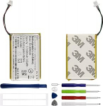 Duotipa 820 mAh vahetusaku 361-00056-08 &uuml;hildub Garmin Camper 780, Camper 770 LMT-D, Drive 61 LMT-S, Dash Cam 35, DriveSmart 5 LMT, 55 MT-D, 55 MT-S EU aku koos remondit&ouml;&ouml;riistakomplektiga.