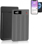 Ki helisalvesti - 64 GB mini diktofon kirjutamisfunktsiooniga ja pika ooteajaga - transkriptsiooniaja piiranguteta - neli funktsiooni salvestusseade helisalvesti