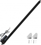 900 mm Hub 400N IP65 veekindel lineaarajam 12 V lineaaraktuaator lineaarmootor 34 mm / s koos paigalduskinnitustega Lift Coop uksele, kabinetile, akna avajale, ukse avajale, koduautomaatikale