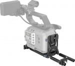 SMALLRIG V-MOUNT Kiirv&auml;ljalaskmise akuplaat Manfrotto 501 15mm klambriga traadita vastuv&otilde;tja kinnitus L-kujuline kompaktne kokkupandav V-kinnitus