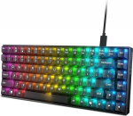 Lenovo Legion K510 Mini Pro mehaaniline m&auml;nguklaviatuur - 84 klahvi - 75% kompaktne disain - l&auml;bipaistvad klahvid - RGB valgustus - Hispaania QWERTY - sisaldab 1,8m kaablit - must