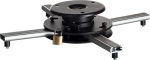 celexon Universal Projector Ceiling Mount PS Ultraflat Black Ultra Flat Projector Holder with 360&deg; Rotation and Only 62 mm Ceiling Distance Maximum Load 20 kg