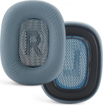 Airpod Max asendusk&otilde;rvapadjad, mis &uuml;hilduvad Apple AirPods Max k&otilde;rvaklappidega, v&otilde;rguk&otilde;rvapadjad m&uuml;raisolatsiooniga, m&auml;luvaht, Airpod Max k&otilde;rvakatted (sinine)