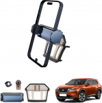 Nissan X-Trail 2014-2021/Nissan Qashqai 2014-2020, X-Trail Electric Mobiiltelefonihoidja, Qashqai telefonihoidja, 360&deg; p&ouml;&ouml;ramine, k&otilde;ikidele nutitelefonidele 4 - 7, sobilik auto mobiiltelefonihoidja.