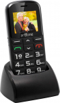artfone CS182 vanem mobiiltelefon ilma lepinguta suurte nuppudega Dual SIM GSM mobiiltelefon koos SOS h&auml;daabinupuga C-t&uuml;&uuml;pi laadimisjaama ja kaameraga mobiiltelefon 1,8-tolline 1800 mAh aku pikk