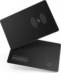 Slim Wallet Tracker Card, laetav rahakoti j&auml;lgimiskaart, IP67 veekindel, &uuml;hildub Apple Find My (ainult iOS), rahakottidele, telefonile, passidele, pagasi j&auml;lgimiskaardile (pakend 1)