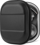 Geekria EJB38 k&otilde;rvaklappide kohver / k&otilde;vakesta kandekott / peakomplekti kaitsev reisikott, kus on ruumi kaablile, AMP-le, k&otilde;rvapadjadele, iPodile, osadele ja tarvikutele (must kangas)