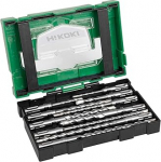 Hitachi 40030030 SDS Drill Bit Set Plus, 10 Watt 240 V 5 &ndash; 12 mm (10 Pieces)