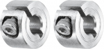hankimise kaart Pack of 2 Shaft Collar 6mm Bore Single Split 304 roostevabast terasest Clamp Shaft Collars for Industrial Automation Conveyor Belt Systems