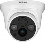 Sricam Italia Italia SriHome SH030 WiFi IP Camera Wireless Infrared 3.0 Megapixel HD IR Cut ONVIF P2P Support SD Audio Pack of 1