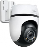 Tapo C52A 360&deg; v&auml;livaatluskaamera, 2K 4MP, v&auml;rviline &ouml;&ouml;n&auml;gemine, AI tuvastamine, liikumise j&auml;lgimine, WLAN v&otilde;i Ethernet, MicroSD-kaart kuni 512 GB.