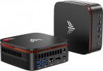 NiPoGi Pinova P1 Mini PC A-MD Ryzen 4300U W11 Pro 16GB DDR4 RAM + 1TB SSD (4C/4T, 3.7GHz, parem kui 3500U/N150/N95) 4K Triple Display/WiFi 5/BT 4.2/LAN Mini arvuti Office/Education/Multimedia