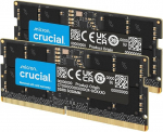 Crucial DDR5 RAM 64GB komplekt (2x32GB) 4800MHz SODIMM m&auml;lu s&uuml;learvutile/notebookile, mini PC-le, CL40 - CT2K32G48C40S5