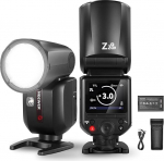 NEEWER Z2PRO-F 2.4G TTL &uuml;marpea v&auml;lklambi Speedlite Fujifilmile, juhtmevaba &uuml;hilduvus Godoxiga, 76W 1/8000s HSS, kasutajaliides, TTL/M TCM l&uuml;liti, 7,2 V/3000 mAh aku, 600 v&auml;lku t&auml;isv&otilde;imsusega