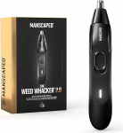 MANSCAPED&reg; Weed Whacker&reg; 2.0 elektriline k&otilde;rva- ja ninakarvade l&otilde;ikur - 7000 RPM v&otilde;imsus: 45 min t&ouml;&ouml;aeg, m&auml;rg/kuiv kasutamine, lihtne puhastamine, t&auml;iustatud roostevabast terasest asenduseterad.