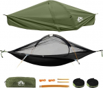 Night Cat Outdoor v&otilde;rkkiik koos s&auml;&auml;sev&otilde;rguga: Camping Hammock Tent koos Tarp XXL ilmastikukindel 1 inimene Trekking Outdoor Forest