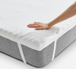 Pikolin Home - Memory Foam madratsitopper 90 x 190 cm, viskoelastiline multizone topper, 7 cm k&otilde;rgus, hingav, eemaldatav kate, libisemisvastane, kuni 32 cm madratsitele