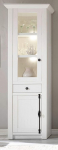 Hooge vitriinkapp Country House Style 63 x 207 cm m&auml;nd valge