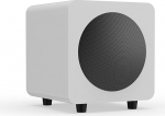 Kanto SUB6 Sealed Powered Subwoofer, 200 W tippv&otilde;imsus, 6-tolline Woofer, kiire ja t&auml;pne bass, &uuml;likompaktne disain, mattvalge v&auml;rviga