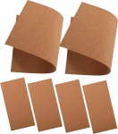 Veemoon Pack of 6 Lightweight Portable Cork Roll for Sand Table Protection DIY Projects Moisture Resistant and Non-Slip for and Architecture Displays