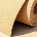 Selbstklebende Korkfolie auf Rolle f&uuml;r Pinnw&auml;nde, Wanddekorationen, 1,22 x 2,46 m, 10 mm dick, f&uuml;r Zuhause, Schule, B&uuml;robedarf